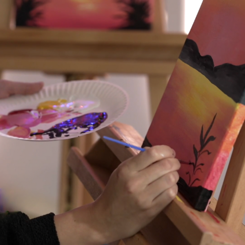 Golden Horizons Paint Night