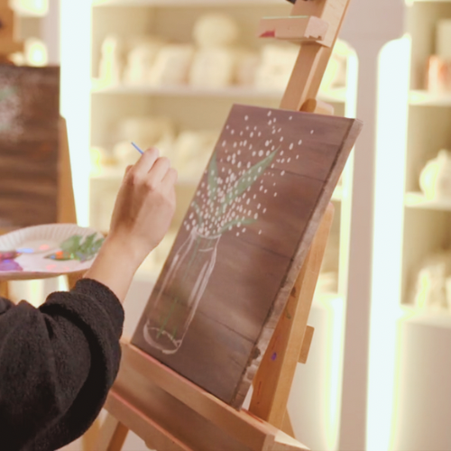 Rustic Florals Paint Night