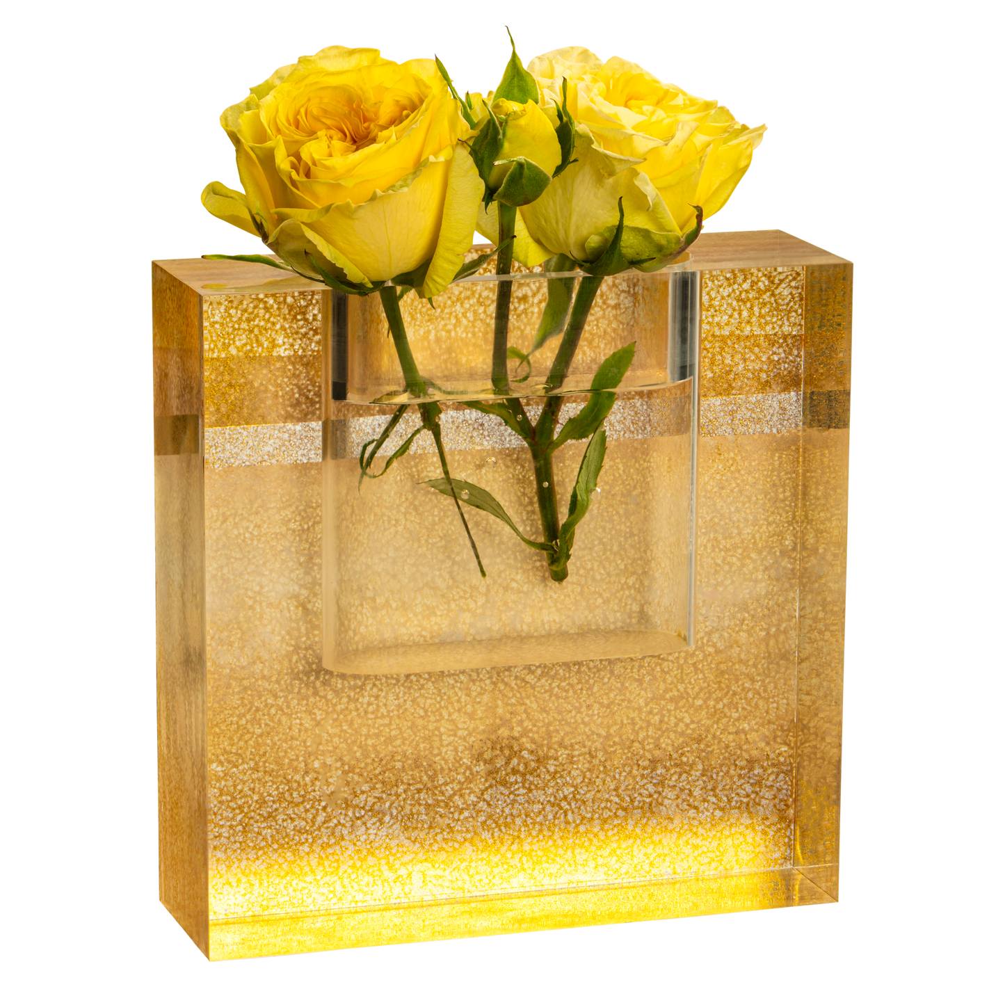 Stunning Lucite Vase
