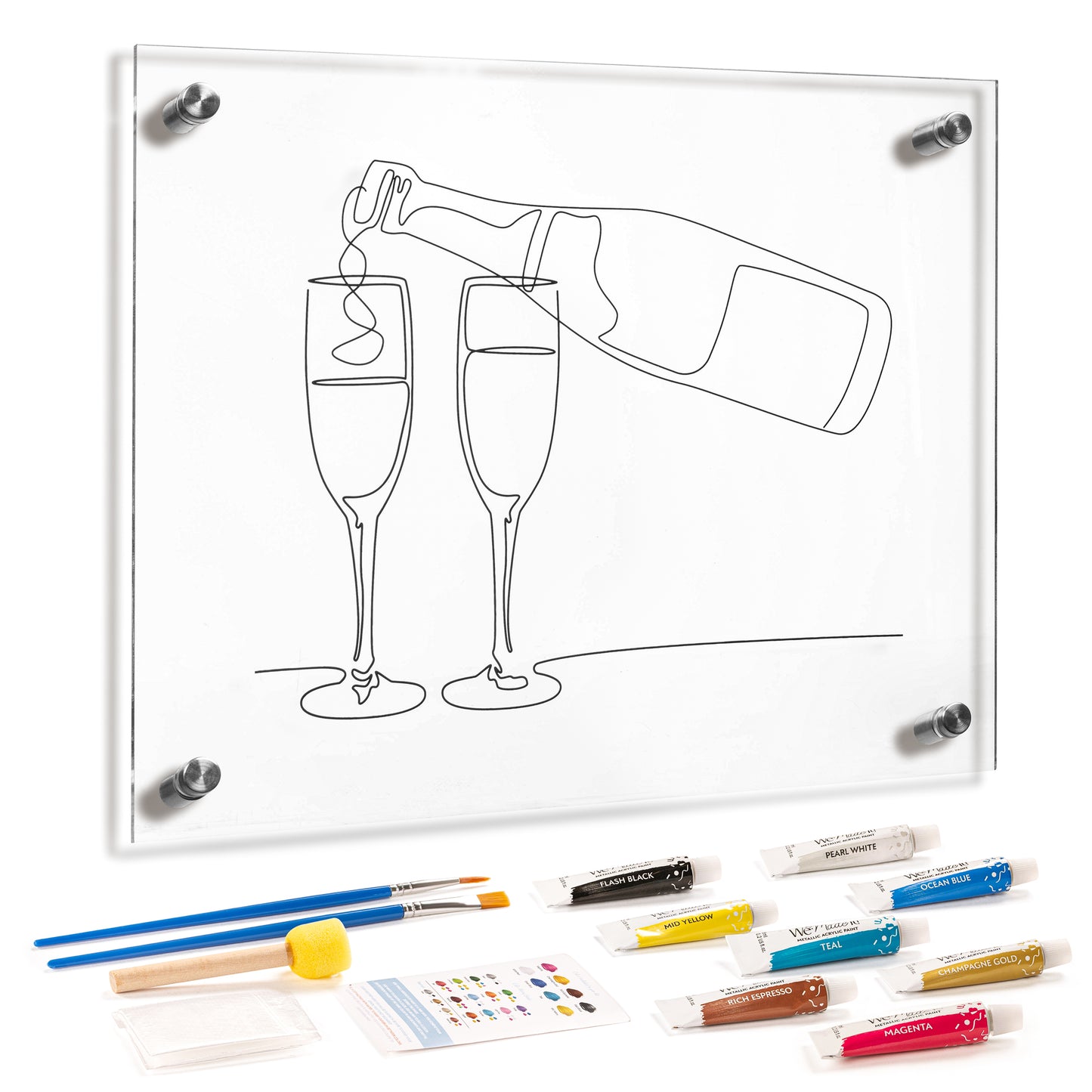 Wine Glass 10x12