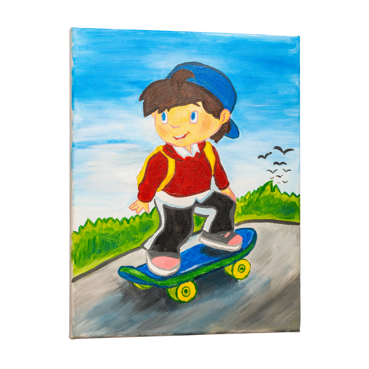 Skateboard Boy Canvas