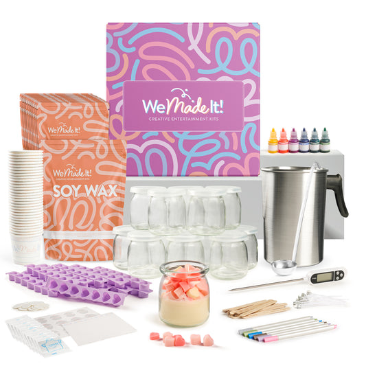 Candy Hearts Candle Kit