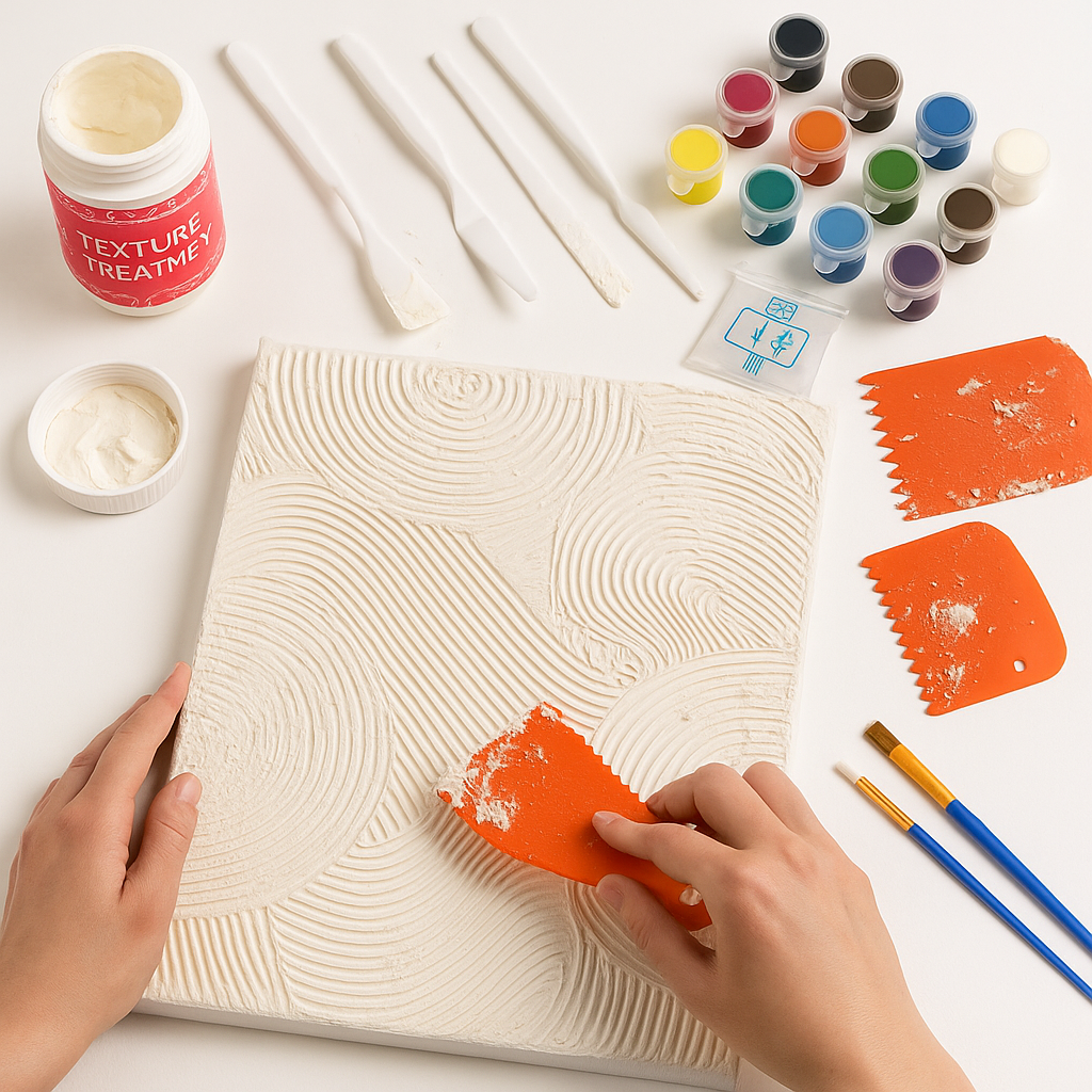 Textured Canvas Painting