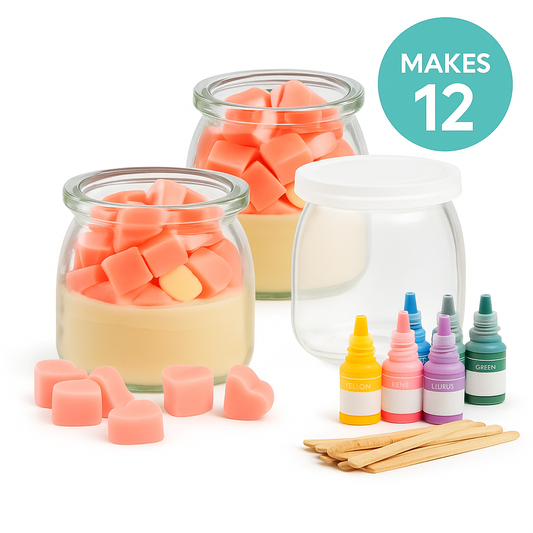 Candy Hearts Candle Kit