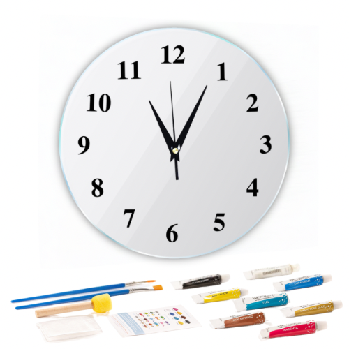 Lucite Clock Set