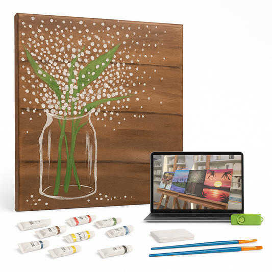 Rustic Florals Paint Night