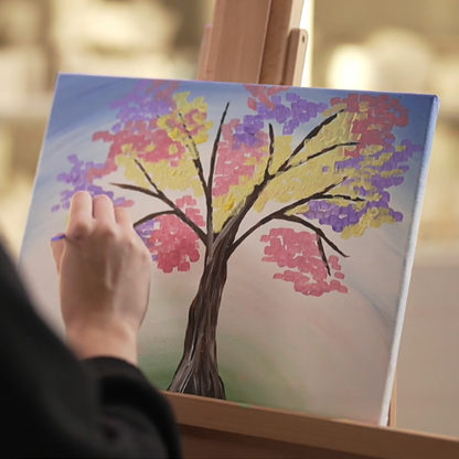 ColorBurst Tree Paint Night