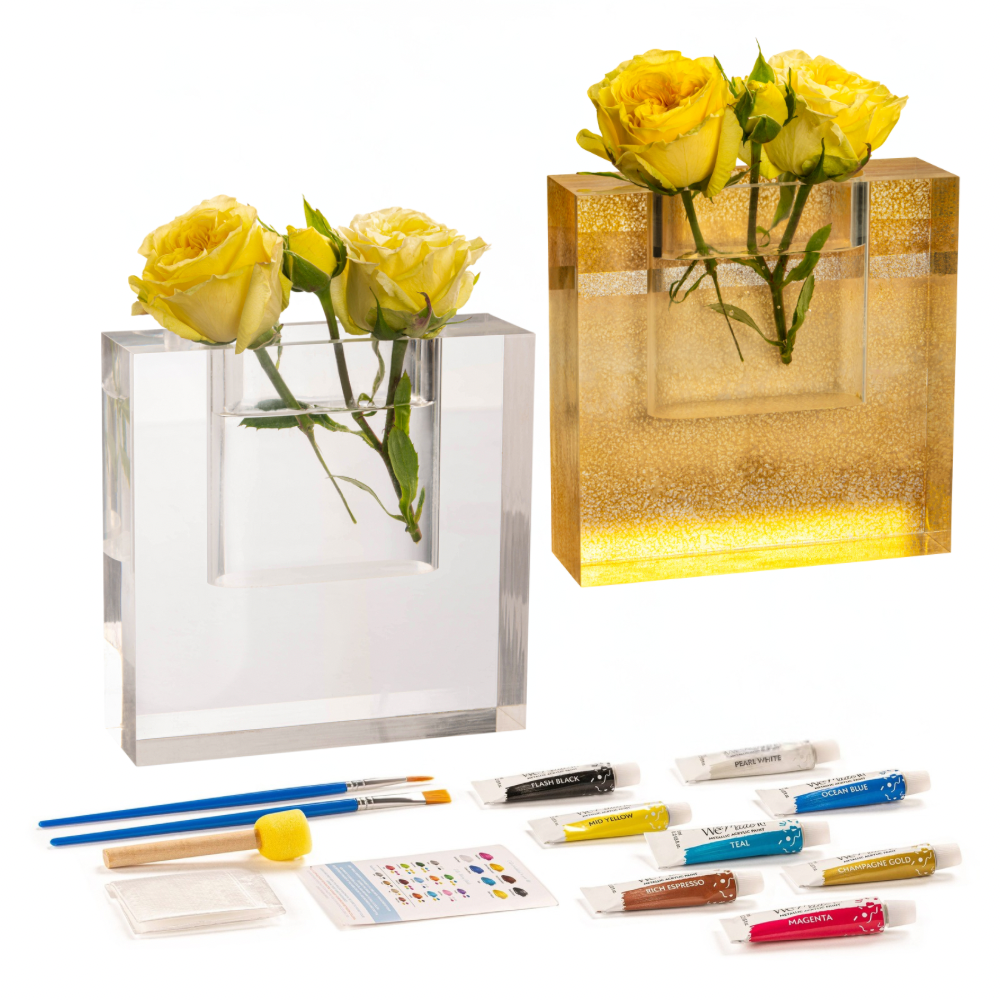 Stunning Lucite Vase