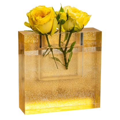 Stunning Lucite Vase
