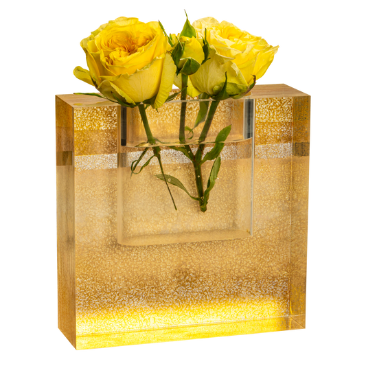Stunning Lucite Vase
