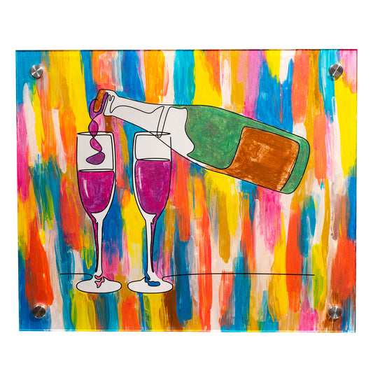Wine Glass 10x12