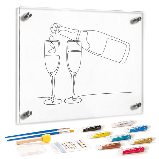 Wine Glass 10x12