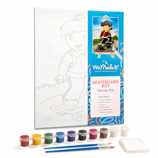 Skateboard Boy Canvas